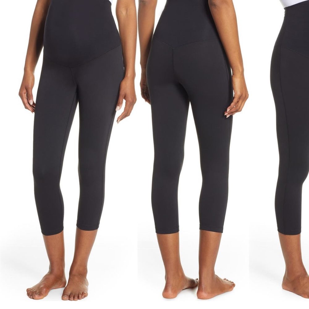 Zella mammasana crop maternity leggings